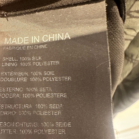 Club Monaco Silk Tank Top - Picture 4 of 5